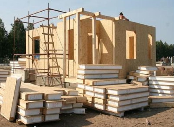 Заказать дом из щитовых панелей в Электростали от 2006210 руб
