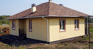Одноэтажный дом из панелей под ключ в Электростали - Строй-Элк от 137267 рублей